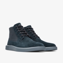 Camper Bill Mens Ankle Boots US-52287 Dark Grey USA Online